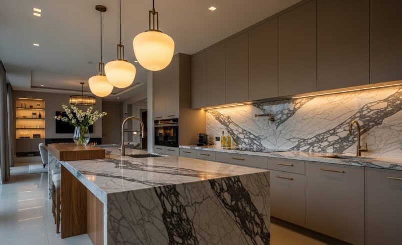 22 Modern Kitchen Ideas 2026 Highlighting Luxury Trends and Elegant Finishes Tips