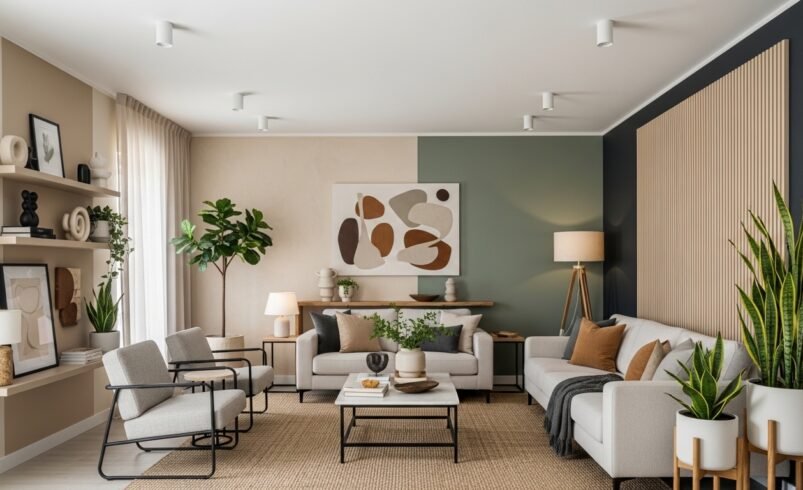 Living Room Trends 21 Modern Ideas with Stunning Wall Paint Styles