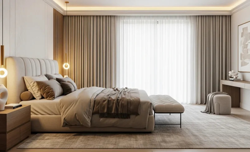 25 Bedroom Decor Ideas Using Neutral Colors for a Calm Modern Look