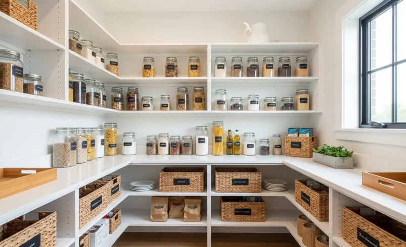 17 Kitchen Pantry Ideas for Food Storage Organization