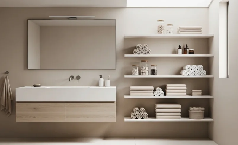 17 Modern Bathroom Organizer Ideas for Smart Storage