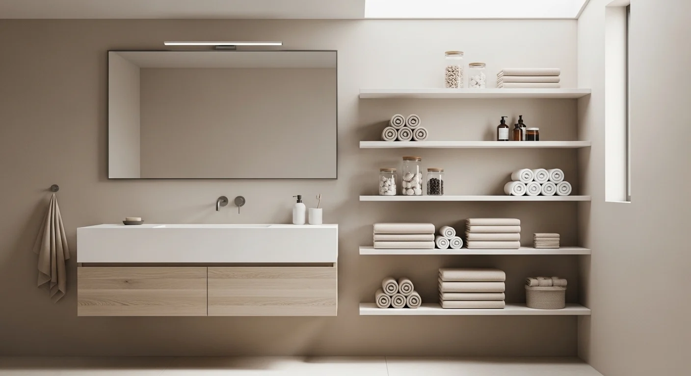 17 Modern Bathroom Organizer Ideas for Smart Storage