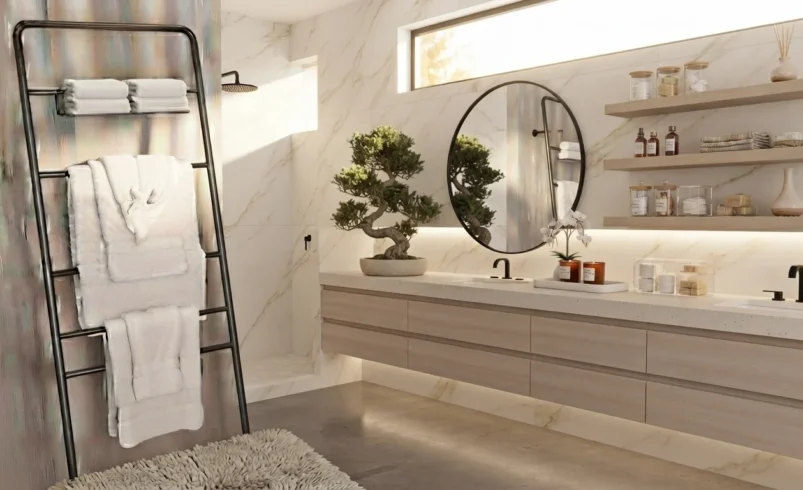 17 Modern Bathroom Organizer Ideas for Smart Storage